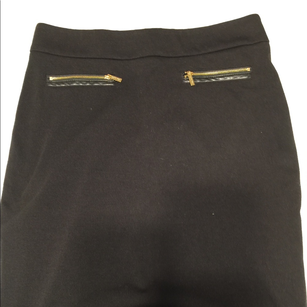 Calvin Klein black pencil skirt